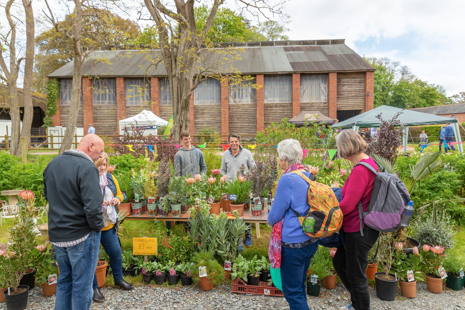 Toby Buckland garden festival at Powderham Castle launched Country